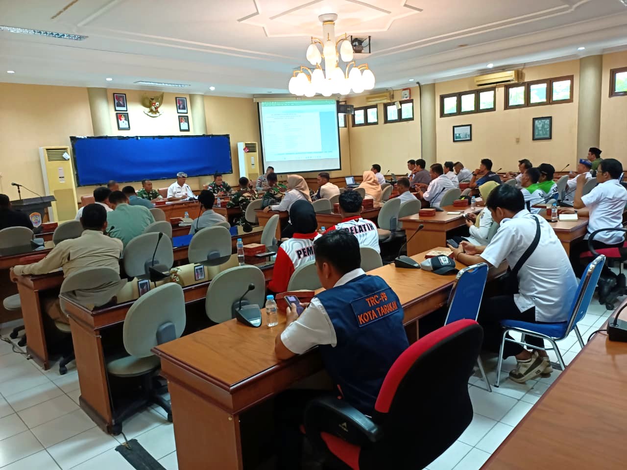 Rakor Kesiapan Pelaksanaan Upacara Peringatan HUT Ke 81 Kemerdekaan Republik Indonesia